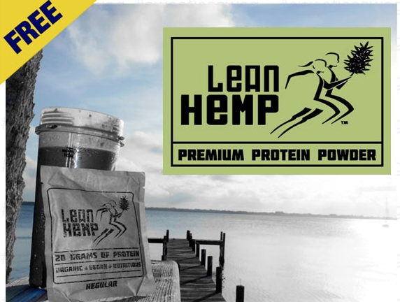 Get your FREE Sample of LeanHemp Protein Powder!