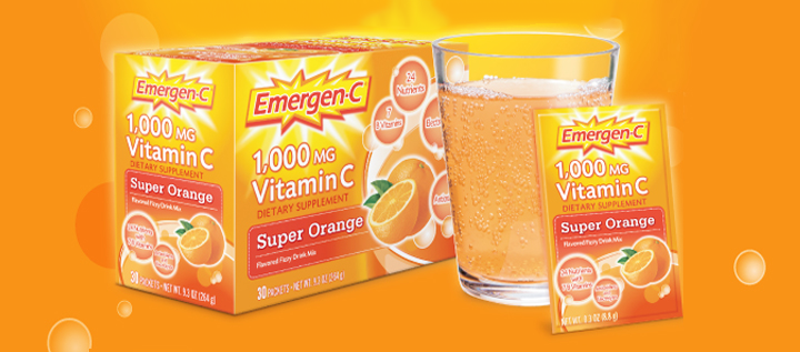 Free Sample of Emergen-C Vitamin Supplement Mix